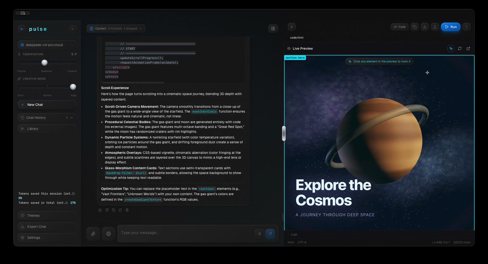 Point to Edit Visual Preview in Pulse